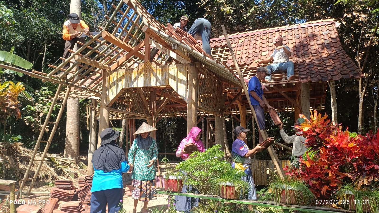 REHAB BALAI SAWALA KAMPUNG KB TANJUNG GUMULUNG